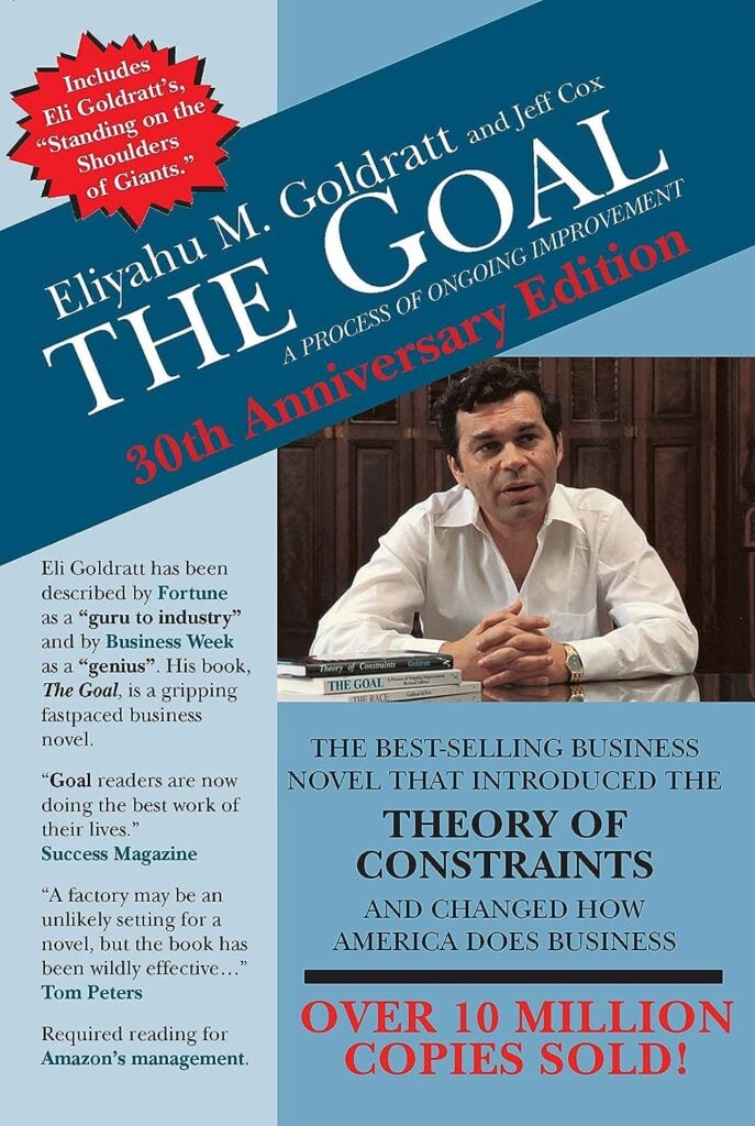 The Goal: A Process of Ongoing Improvement by Eliyahu M. Goldratt, Jeff Cox books for IT managers