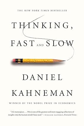 Thinking, Fast and Slow by Daniel Kahneman books for IT managers.